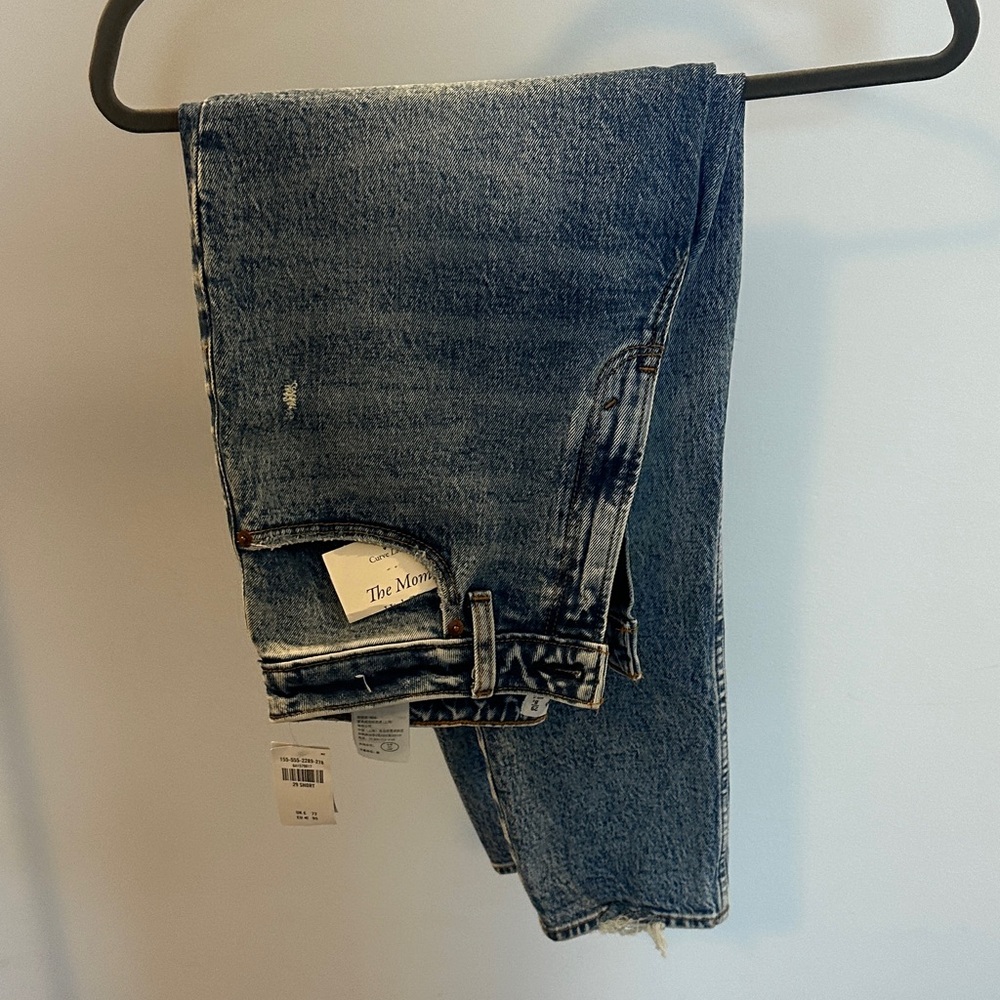 Abercrombie Curve Love Mom Denim Jeans